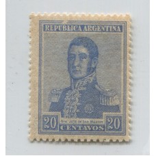 ARGENTINA 1920 GJ 507 ESTAMPILLA NUEVA CON GOMA U$ 5,2